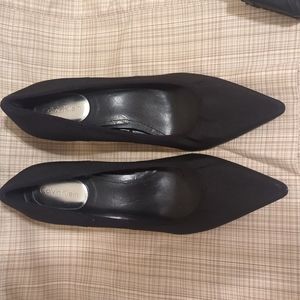 Calvin Klein black high heel pumps